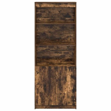 vidaXL Ντουλάπα Καπνιστή Δρυς 70x35x180cm από Επεξεργασμένο Ξύλο 1 τεμ.