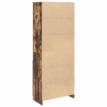 vidaXL Ντουλάπα Καπνιστή Δρυς 70x35x180cm από Επεξεργασμένο Ξύλο 1 τεμ.