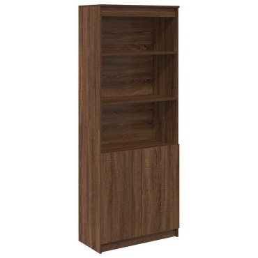 vidaXL Ντουλάπι Καφέ Δρυς 70x35x180cm από Επεξεργασμένο Ξύλο 1 τεμ.