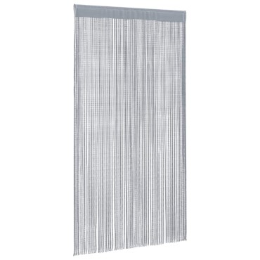 vidaXL Κουρτίνες με Κρόσσια 2 τεμ. Ανοιχτό Γκρι 140x250cm