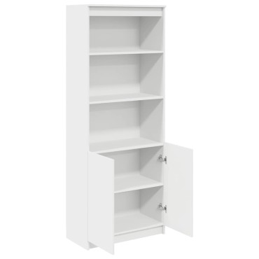 vidaXL Ντουλάπι Λευκό 70x35x180cm από Επεξεργασμένο Ξύλο 1 τεμ.