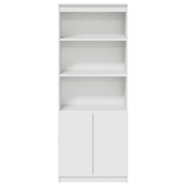 vidaXL Ντουλάπι Λευκό 70x35x180cm από Επεξεργασμένο Ξύλο 1 τεμ.