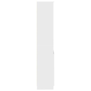 vidaXL Ντουλάπι Λευκό 70x35x180cm από Επεξεργασμένο Ξύλο 1 τεμ.