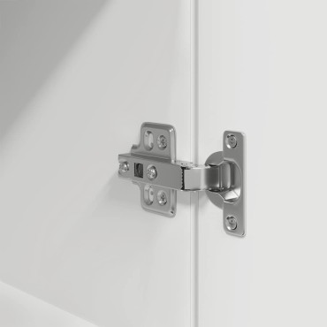 vidaXL Ντουλάπι Λευκό 70x35x180cm από Επεξεργασμένο Ξύλο 1 τεμ.
