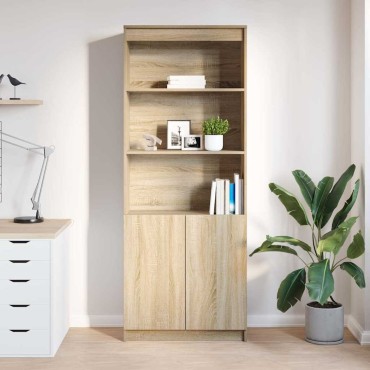 vidaXL Ντουλάπι Sonoma Δρυς 70x35x180cm από Επεξεργασμένο Ξύλο 1 τεμ.