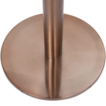 vidaXL Πόδι Τραπεζιού Bistro Χρυσό 45x107cm από Ανοξείδωτο Ατσάλι 1 τεμ.