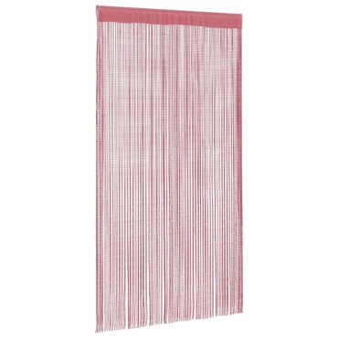vidaXL Κουρτίνες με Κρόσσια 2 τεμ. Ροζ 140x250cm