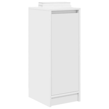 vidaXL Παπουτσοθήκη Λευκή 29,5x34x76cm από Επεξεργασμένο Ξύλο