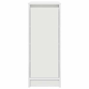 vidaXL Παπουτσοθήκη Λευκή 29,5x34x76cm από Επεξεργασμένο Ξύλο