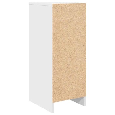 vidaXL Παπουτσοθήκη Λευκή 29,5x34x76cm από Επεξεργασμένο Ξύλο
