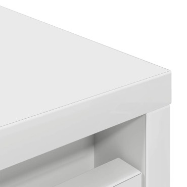 vidaXL Παπουτσοθήκη Λευκή 29,5x34x76cm από Επεξεργασμένο Ξύλο