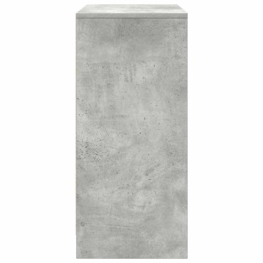 vidaXL Παπουτσοθήκη Γκρι Σκυροδέματος 57x34x76cm Επεξεργασμένο Ξύλο