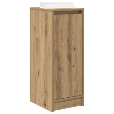 vidaXL Παπουτσοθήκη Χρώμα Αρτισιανή Δρυς 29,5x34x76cm Επεξ. Ξύλο