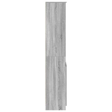 vidaXL Ντουλάπι Γκρι Sonoma 70x35x180cm από Επεξεργασμένο Ξύλο 1 τεμ.