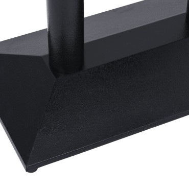vidaXL Πόδι Τραπεζιού Bistro Μαύρο 70x40x72cm από Χυτοσίδηρο 1 τεμ.