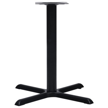 vidaXL Πόδι Τραπεζιού Bistro Μαύρο 76x76x72cm από Χυτοσίδηρο 1 τεμ.