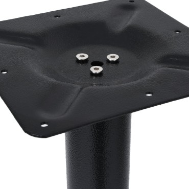 vidaXL Πόδι Τραπεζιού Bistro Μαύρο 52x52x72cm από Χυτοσίδηρο 1 τεμ.
