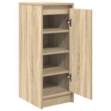 vidaXL Παπουτσοθήκη Sonoma Δρυς 29,5x34x76cm από Επεξεργασμένο Ξύλο