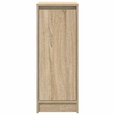 vidaXL Παπουτσοθήκη Sonoma Δρυς 29,5x34x76cm από Επεξεργασμένο Ξύλο