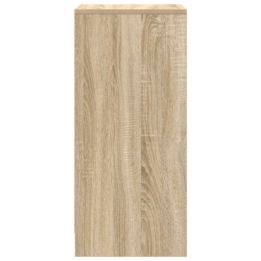 vidaXL Παπουτσοθήκη Sonoma Δρυς 29,5x34x76cm από Επεξεργασμένο Ξύλο