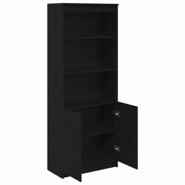vidaXL Ντουλάπι Μαύρη δρυς 70x35x180cm από Επεξεργασμένο Ξύλο 1 τεμ.
