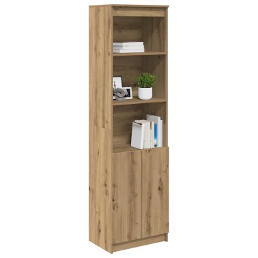 vidaXL Ντουλάπι Τεχνίτης Δρυς 50x35x180cm από Επεξεργασμένο Ξύλο 1 τεμ.