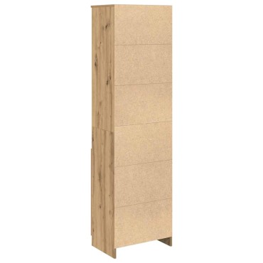 vidaXL Ντουλάπι Τεχνίτης Δρυς 50x35x180cm από Επεξεργασμένο Ξύλο 1 τεμ.
