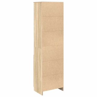 vidaXL Ντουλάπι Sonoma δρυς 50x35x180cm από Επεξεργασμένο Ξύλο 1 τεμ.