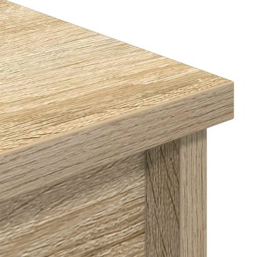 vidaXL Ντουλάπι Sonoma δρυς 50x35x180cm από Επεξεργασμένο Ξύλο 1 τεμ.