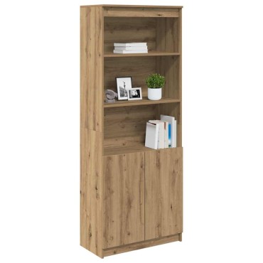 vidaXL Ντουλάπι Αρτισιανή Δρυς 70x35x180cm από Επεξεργασμένο Ξύλο 1 τεμ.