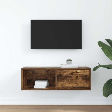 vidaXL Έπιπλο Τηλεόρασης 80x31x25,5cm Επεξεργασμένο Ξύλο