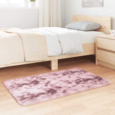 vidaXL Χαλί Shaggy με Ψηλό Πέλος NAVARRA Σκ. Ροζ 60x100cm