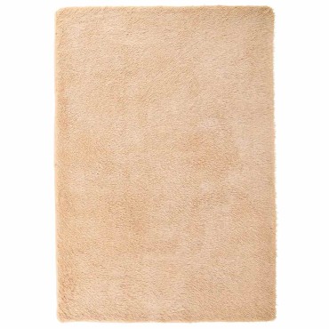 vidaXL Χαλί Shaggy με Ψηλό Πέλος NAVARRA Μπεζ 120x170cm πολυεστέρας