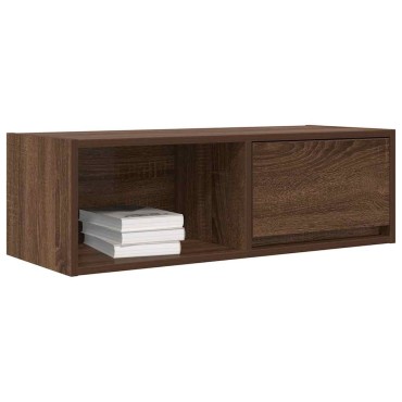 vidaXL Έπιπλα Τηλεόρασης 2 τεμ. 80x31x25,5cm Επεξεργασμένο Ξύλο
