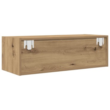 vidaXL Έπιπλα Τηλεόρασης 2 τεμ. 80x31x25,5cm Επεξεργασμένο Ξύλο