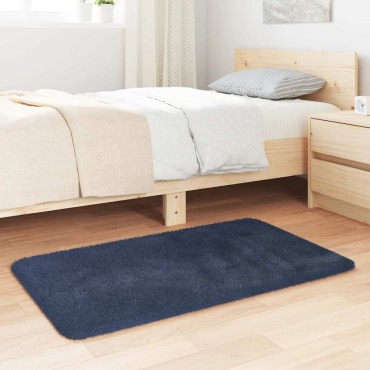 vidaXL Χαλί Shaggy με Ψηλό Πέλος NAVARRA Ναυτικό 60x100cm