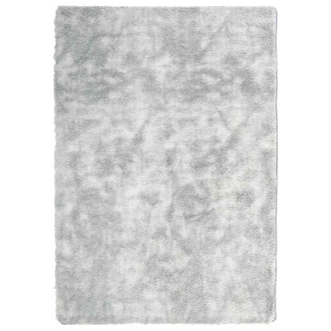 vidaXL Χαλί Shaggy με Ψηλό Πέλος NAVARRA Ανοιχτό Γκρι 120x170cm