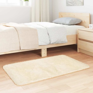vidaXL Χαλί Shaggy με Ψηλό Πέλος NAVARRA Κρέμα 60x100cm πολυεστέρας