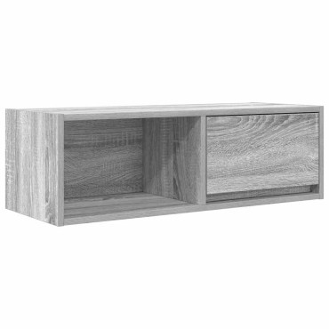 vidaXL Έπιπλο Τηλεόρασης Γκρι Sonoma 80x31x25,5cm Επεξεργασμένο Ξύλο