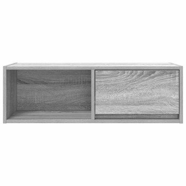 vidaXL Έπιπλο Τηλεόρασης Γκρι Sonoma 80x31x25,5cm Επεξεργασμένο Ξύλο