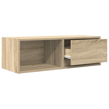 vidaXL Έπιπλο Τηλεόρασης Sonoma Δρυς 80x31x25,5cm Επεξ. Ξύλο