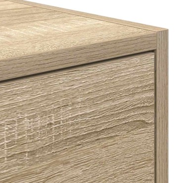 vidaXL Έπιπλο Τηλεόρασης Sonoma Δρυς 80x31x25,5cm Επεξ. Ξύλο