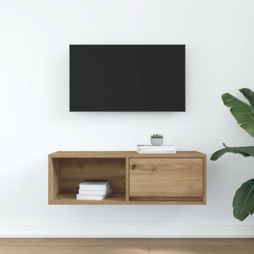 vidaXL Έπιπλο Τηλεόρασης 80x31x25,5cm Επεξεργασμένο Ξύλο