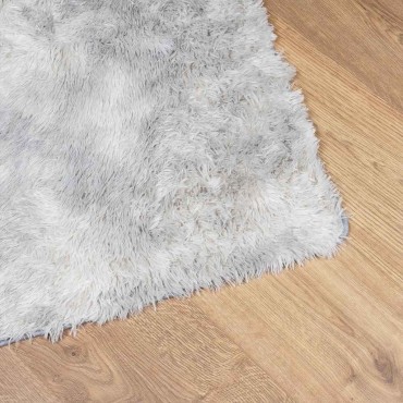 vidaXL Χαλί Shaggy με Ψηλό Πέλος NAVARRA Ανοιχτό Γκρι 60x100cm