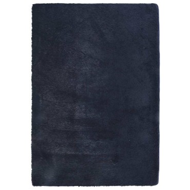 vidaXL Χαλί Shaggy με Ψηλό Πέλος NAVARRA Ναυτικό 120x170cm