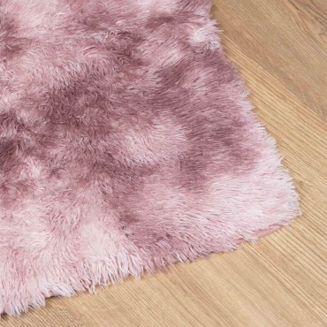 vidaXL Χαλί Shaggy με Ψηλό Πέλος NAVARRA Σκ. Ροζ 120x170cm