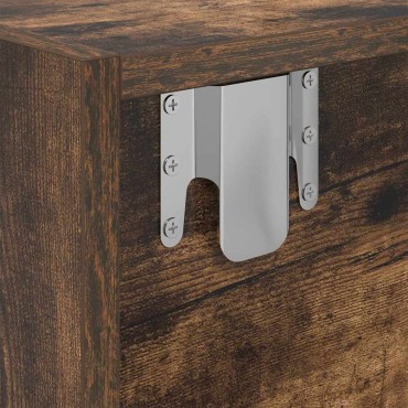 vidaXL Έπιπλα Τηλεόρασης 2 τεμ. 80x31x25,5cm Επεξεργασμένο Ξύλο