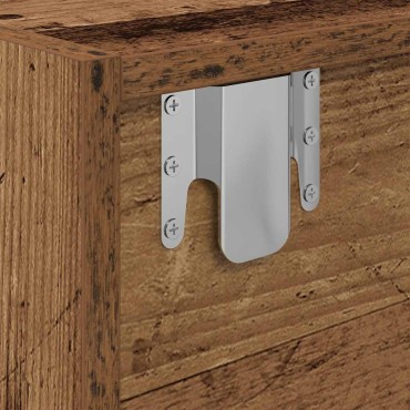 vidaXL Έπιπλο Τηλεόρασης Παλιό Ξύλο 80x31x25,5cm Επεξεργασμένο Ξύλο