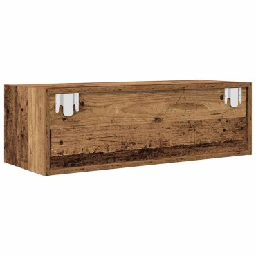 vidaXL Έπιπλο Τηλεόρασης Παλιό Ξύλο 80x31x25,5cm Επεξεργασμένο Ξύλο