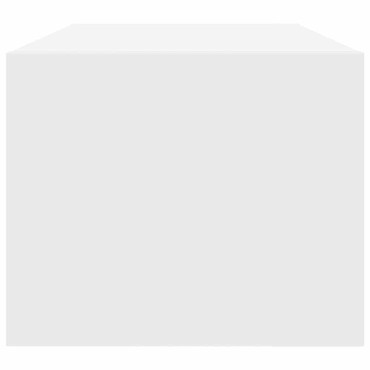 vidaXL Έπιπλο Τηλεόρασης Λευκό 80x31x25,5cm Επεξεργασμένο Ξύλο